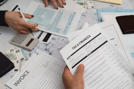 Financial analysis on tablet